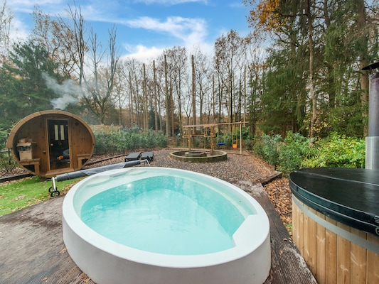 Vakantiehuis met privé zwembad in Erezée (België) voor 4 personen