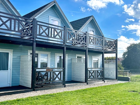 Ferienhaus mit umzäuntem Garten in Rewal (Polen) und 1 Hund erlaubt