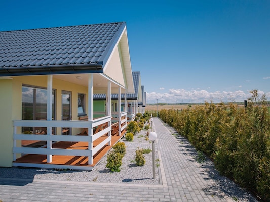 Ferienhaus mit umzäuntem Garten in Bobolin (Polen) und 1 Hund erlaubt