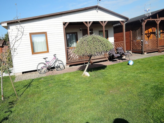 Ferienhaus mit umzäuntem Garten in Kolczewo (Polen) und 1 Hund erlaubt