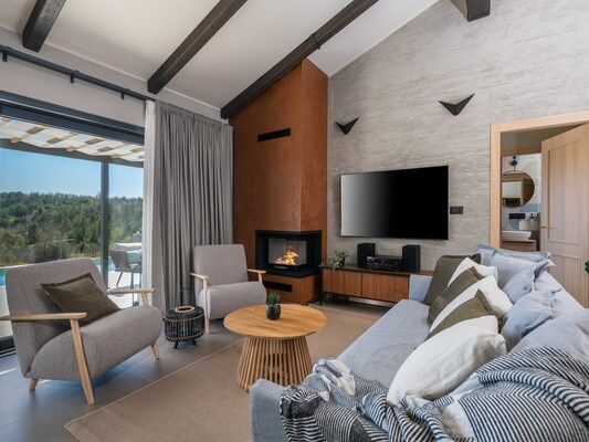 Vakantiehuis met bubbelbad in Hum (Kroatië) voor 6 personen