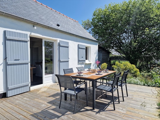 Ferienhaus in Locquirec (Frankreich) und 1 Hund erlaubt