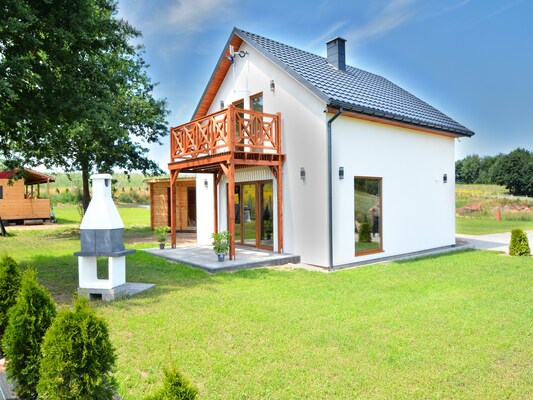Ferienhaus mit umzäuntem Garten in Sulechowo (Polen) und 1 Hund erlaubt
