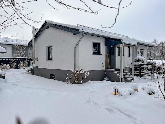 Ferienhaus mit umzäuntem Garten in Bruchhausen (Deutschland) und 1 Hund erlaubt