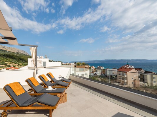 Vakantiehuis met 2 slaapkamer(s) in Podstrana (Kroatië) voor 4 personen