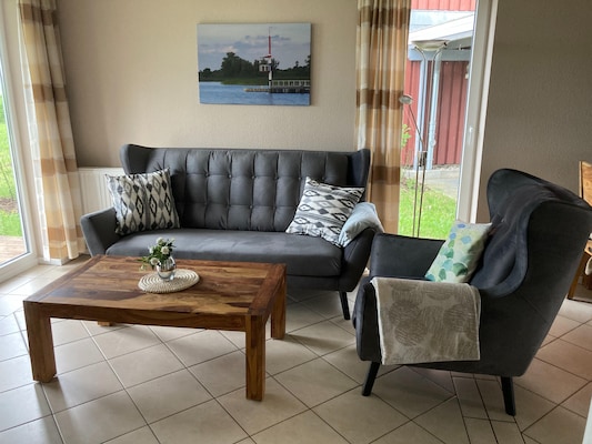 Ferienhaus in Rechlin (Deutschland) und 1 Hund erlaubt