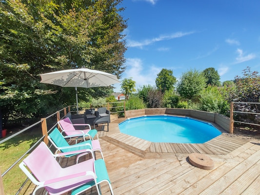 Vakantiehuis met privé zwembad in Waimes (België) voor 9 personen