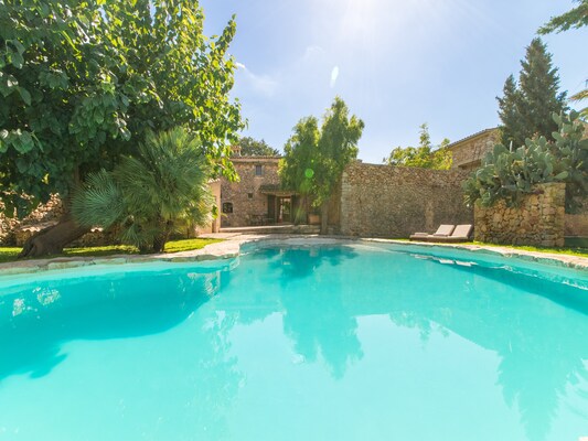 Vakantiehuis met privé zwembad in Buger (Spanje) voor 8 personen