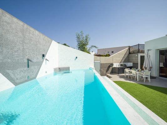 Vakantiehuis met privé zwembad in San Bartolomé de Tirajana (Spanje) voor 6 personen