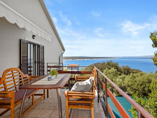 Vakantiehuis met 2 slaapkamer(s) in Supetarska Draga (Kroatië) voor 2 personen