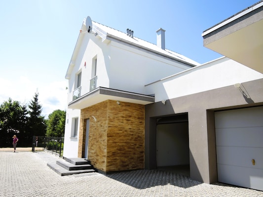 Ferienhaus mit umzäuntem Garten in Kolczewo (Polen) und 3 Hunde erlaubt