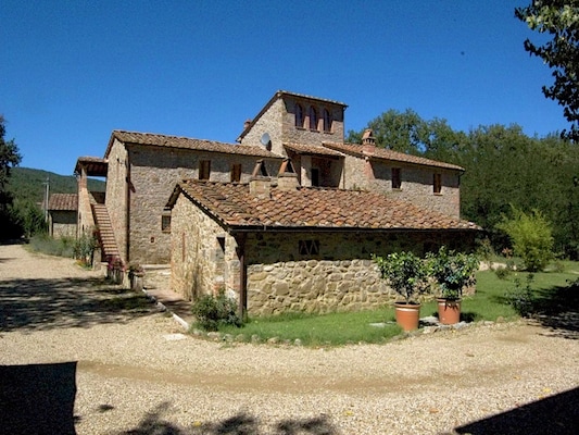 Ferienhaus in Bucine (Italien) und 1 Hund erlaubt