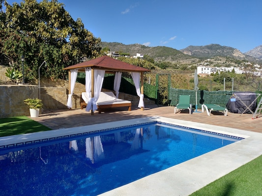 Vakantiehuis met privé zwembad in Frigiliana (Spanje) voor 4 personen