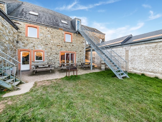 Ferienhaus mit umzäuntem Garten in Ambly (Belgien) und 3 Hunde erlaubt