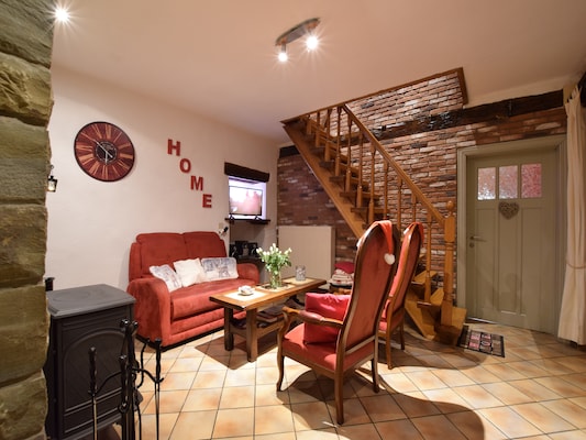 Vakantiehuis met omheinde tuin in Nimbermont (België) 1 hond is welkom