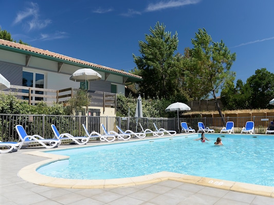 Vakantiehuis met zwembad in Moliets et maa (Frankrijk) voor 6 personen