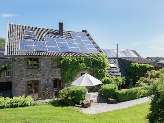 Vakantiehuis met omheinde tuin in Theux (Desniè) (België) 1 hond is welkom