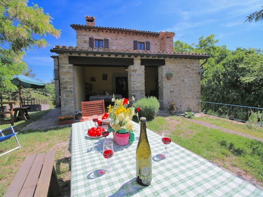 Vakantiehuis in Apecchio (Italië) 2 honden zijn welkom