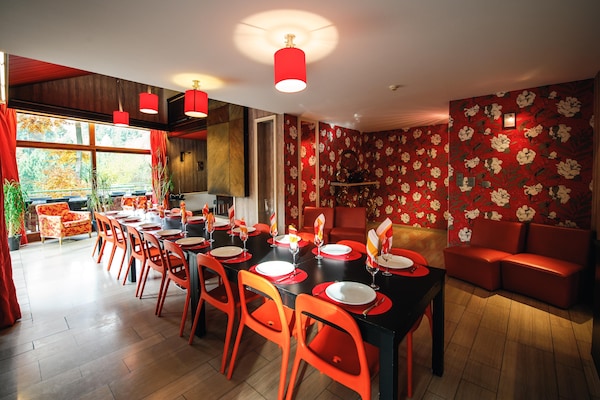 Luxe villa voor 20 personen met privézwembad en sauna in de bossen bij Malmedy - thumbnail 5