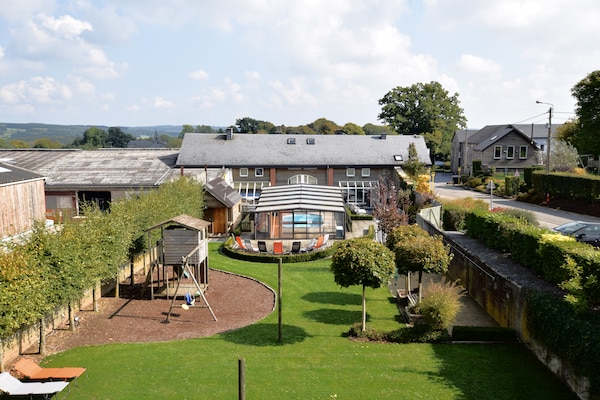 Vakantie accommodatie Durbuy-La Roche-Bastogne en omgeving,Ardennen,Luxemburg België 31 personen