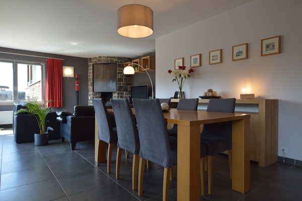 Wellness appartement La Terrasse du Lac aan het meer in Robertville - thumbnail 2