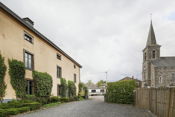 Groots vakantiehuis voor 24 personen met privézwembad, sauna en bar in Gouvy - thumbnail 3