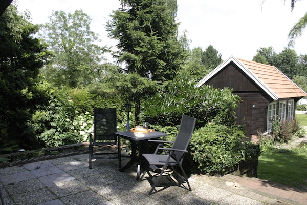 Luxe chalet met terras en tuin op rustig vakantiepark bij Ootmarsum - thumbnail 5
