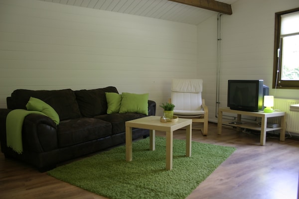 Vrijstaand chalet op de Kuiperberg in Ootmarsum, 50m² - thumbnail 2