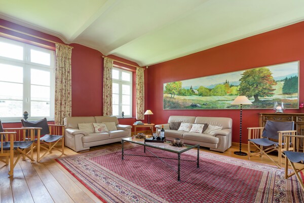 Historisch vakantiehuis voor 14 personen in het woud van Saint-Hubert - thumbnail 6