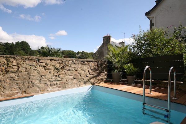 Luxe villa met privézwembad en uitzicht op de haven van Pont-Aven - thumbnail 2