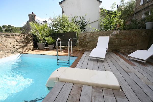 Luxe villa met privézwembad en uitzicht op de haven van Pont-Aven - thumbnail 5
