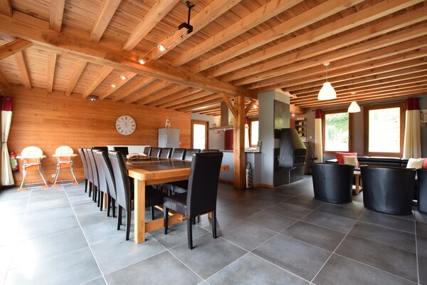 Modern vakantiehuis voor 15 personen met sauna en speelkamer in Rendeux - thumbnail 3