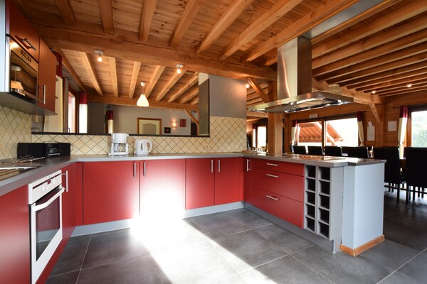 Modern vakantiehuis voor 15 personen met sauna en speelkamer in Rendeux - thumbnail 4