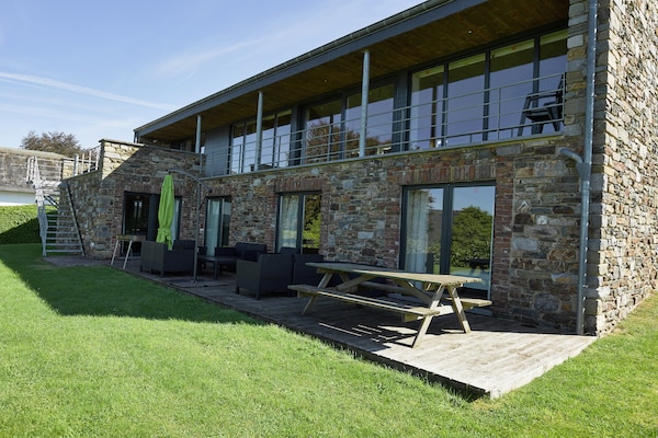 Ruim vakantiehuis Les Prairies in Stoumont met sauna en bubbelbad - thumbnail 2