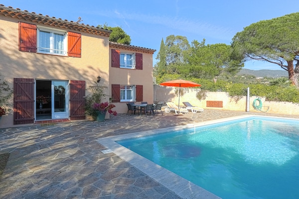 Provençaalse villa met privézwembad, 4 slaapkamers, nabij Bormes-les-Mimosas - thumbnail 2