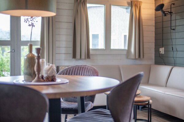 Wellnesschalet met sauna in hartje Limburg, huisdier welkom - thumbnail 4