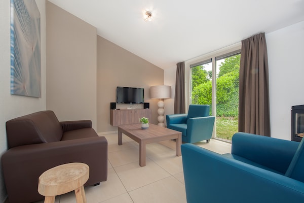 Vrijstaande wellnessvilla met jacuzzi en sauna in Arcen - thumbnail 2