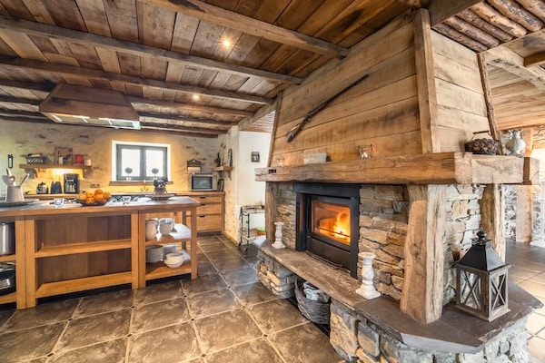 Luxe vakantiehuis voor 14 personen met wellness in de bossen van Manhay - thumbnail 3