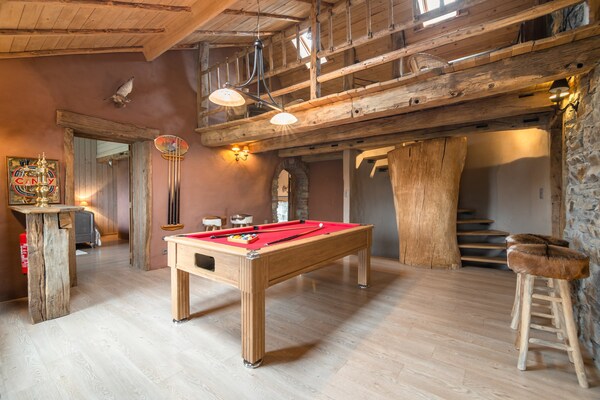 Luxe vakantiehuis voor 14 personen met wellness in de bossen van Manhay - thumbnail 5