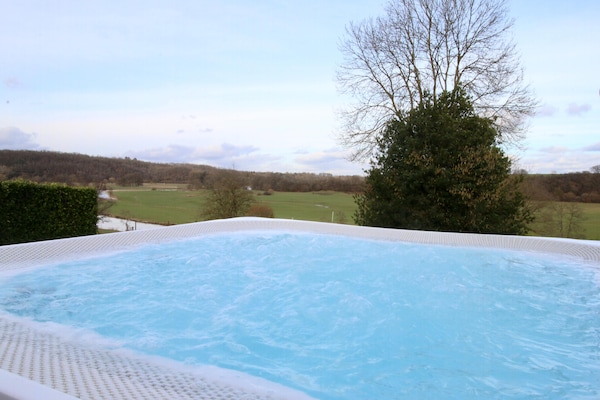 Panoramisch genieten in een vrijstaande villa met sauna en jacuzzi bij Durbuy - thumbnail 2