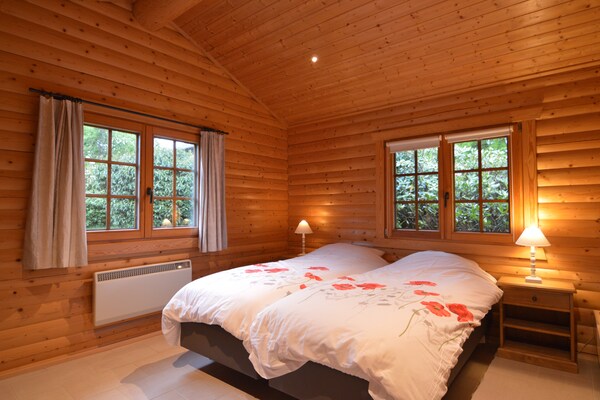 5-persoons chalet met pelletkachel en terras in Hockai - thumbnail 4