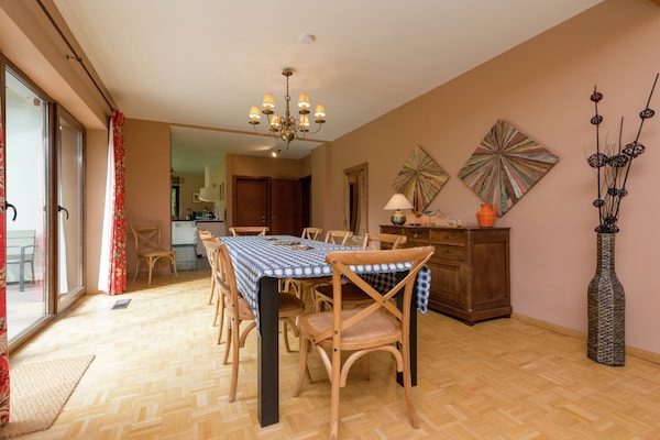 Villa Le Beau Jardin: 5-slaapkamer villa met sauna en tennis in Tenneville - thumbnail 4