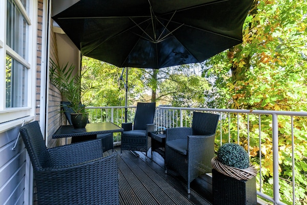 Twee Duinen: sfeervol appartement in het bos, 700m van strand - thumbnail 4