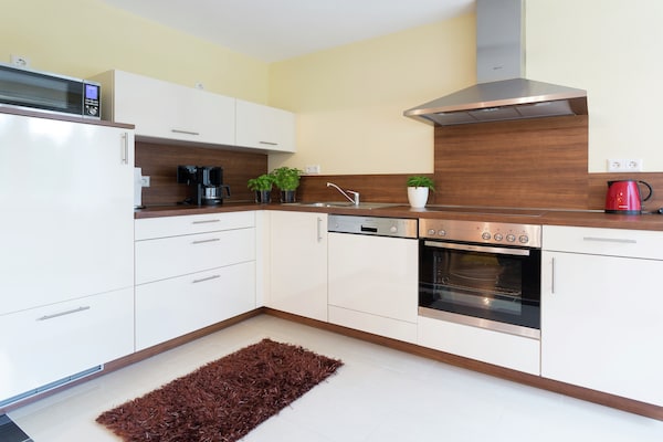 Boszicht appartement voor 4 aan de golfbaan in Markdorf - thumbnail 3