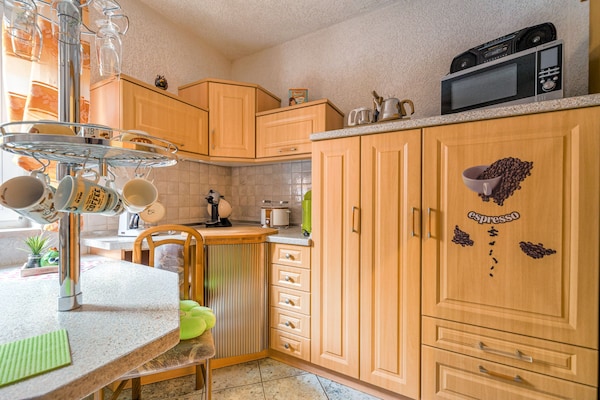 Edda: Gezellig appartement in het bos op 500m van centrum Ilsenburg - thumbnail 4