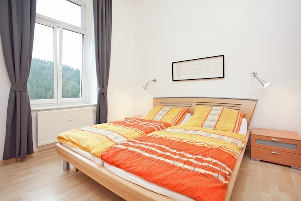 Moderne villa voor 3 in de bossen van Borstendorf, Ertsgebergte - thumbnail 5