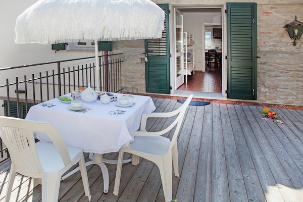 Ruim appartement op Toscaans-Romagnoolse heuvels met gedeeld zwembad - thumbnail 3