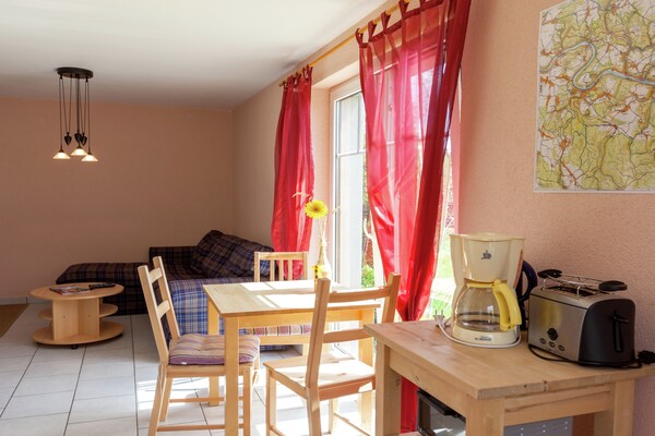 Gezellig appartement in Saksisch Zwitserland met tuin en zwembad - thumbnail 5