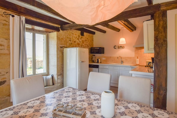 Landhuis in de bossen van de Dordogne met zwembad en privétuin - thumbnail 5