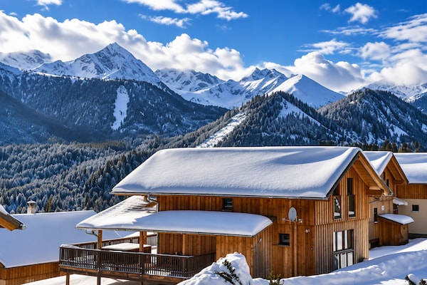 Aan de piste: Luxe chalet Hüttenzauber in centrum Hohentauern - thumbnail 1